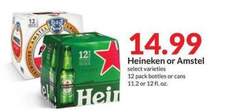 Hy-Vee Heineken or amstel offer
