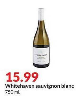 Hy-Vee Whitehaven sauvignon blanc offer