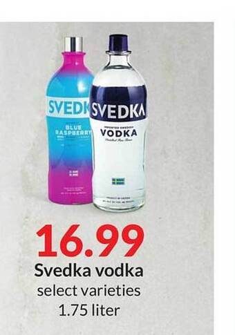 Hy-Vee Svedka vodka offer