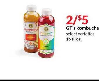 Hy-Vee Gt's kombucha offer