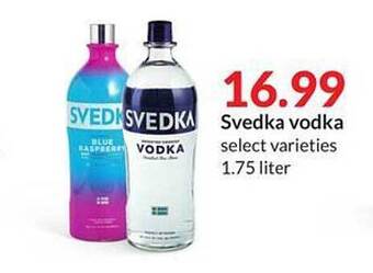 Hy-Vee Svedka vodka offer
