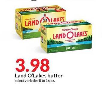 Hy-Vee Land o'lakes butter offer