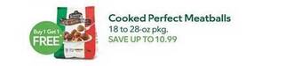 Publix Cooked perfect meatballs offer