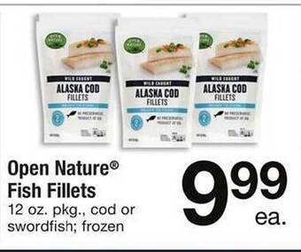 Safeway Open nature fish fillets offer