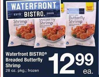 Safeway Waterfront bistro breaded butterfly shrimp offer