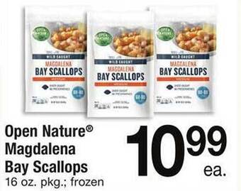 Safeway Open nature magdalena bay scallops offer