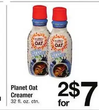 Safeway Planet oat creamer offer