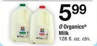 Safeway O organics milk offer