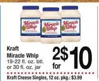 Safeway Kraft miracle whip offer