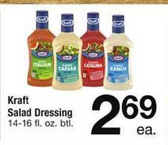 Safeway Kraft salad dressing offer
