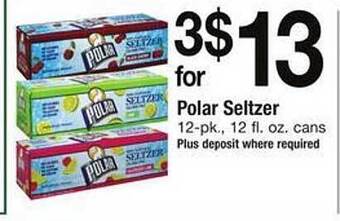 Safeway Polar seltzer offer