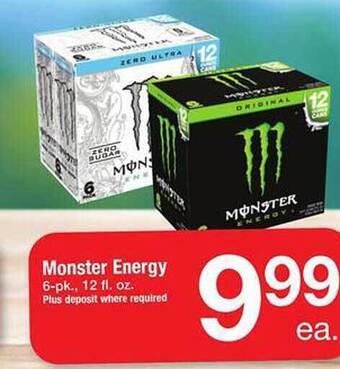 Safeway Monster energy offer