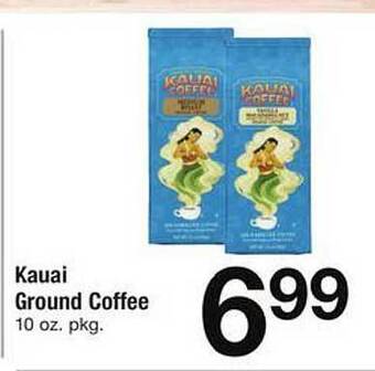 Safeway Kauai ground coffee offer
