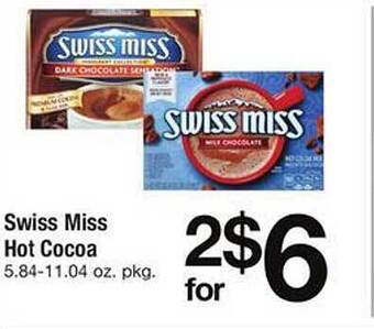 Safeway Swiss miss hot cocoa offer