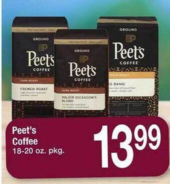 Safeway Peet's coffee offer