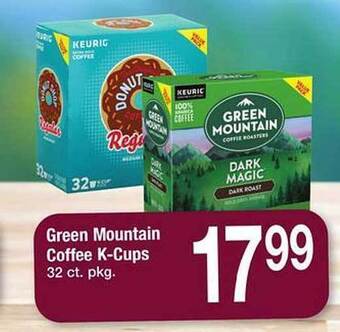Safeway Green mountain coffee k-cups offer