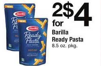 Safeway Barilla ready pasta offer