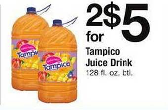 Safeway Tampico juice drink offer