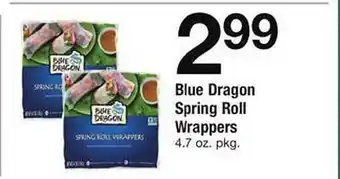 Safeway Blue dragon spring roll wrappers offer