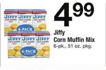 Safeway Jiffy corn muffin mix offer