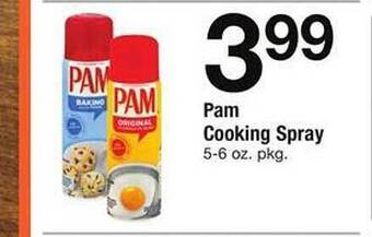 Safeway Pam cooking spray offer