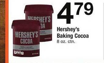Safeway Hershey's baking cocoa offer
