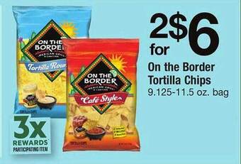 Safeway On the border tortilla chips offer