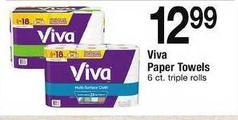 Safeway Viva paper towels offer