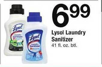 Safeway Lysol laundry sanitizer offer