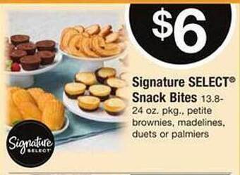 Safeway Signature select snack bites offer