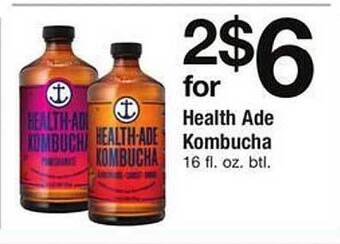 Safeway Health ade kombucha offer