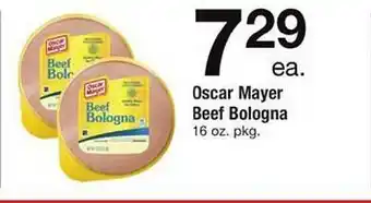 Safeway Oscar mayer beef bologna offer