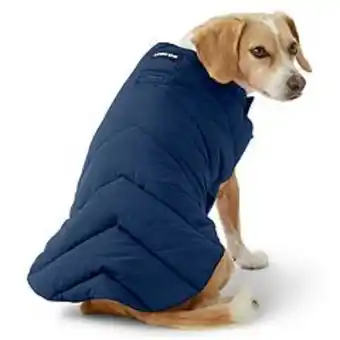 Kohl's Lands' end dog solid puffer vest offer