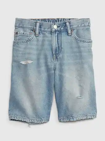 Gap Kids Kids '90s loose denim shorts with washwell offer