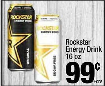 Super King Markets Rockstar energy drink offer