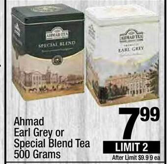 Super King Markets Ahmad earl grey or special blend tea offer