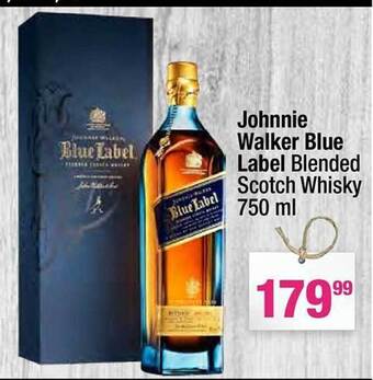 Super King Markets Johnnie walker blue label blended scotch whisky offer