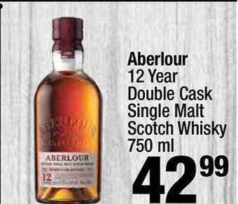 Super King Markets Aberlour 12 year double cask single malt scotch whisky offer