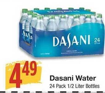 United Supermarkets Dasani water offer