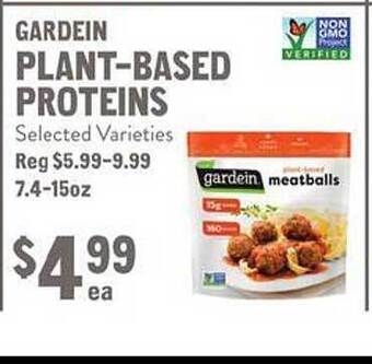 New Seasons Market Gardein plant-based proteins offer