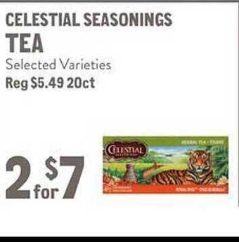 New Seasons Market Celestial seasonings tea offer