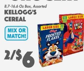 The Food Emporium Kellogg's cereal offer