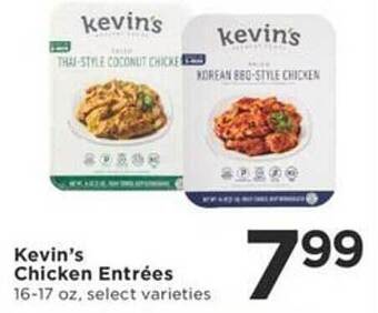 Cub Foods Kevin's chicken entrées offer