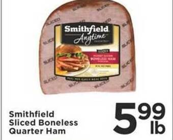 Cub Foods Smithfield sliced boneless quarter ham offer