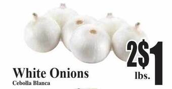 Baja Ranch White onions offer
