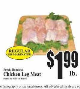 Baja Ranch Chicken leg meat offer