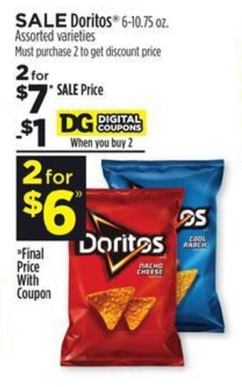 Dollar General Doritos offer