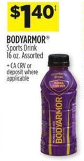 Dollar General Bodyarmor Sports Drink 16 oz. offer