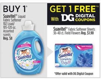 Dollar General Suavitel Liquid Fabric Softener offer