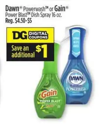 Dollar General Dawn Powerwash or Gain Power Blast offer